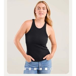 Nuuds essential ribbed tank size M, never been warn